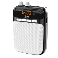 扩音器 便携式数码扩音器 小蜜蜂大功率教学教师导游扩音器 插卡播放器 唱戏机