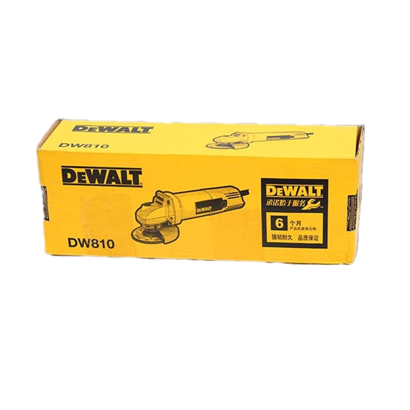 DEWALT 得伟 角磨机 抛光机 打磨机 切割机 100mm 680w DW810 1台