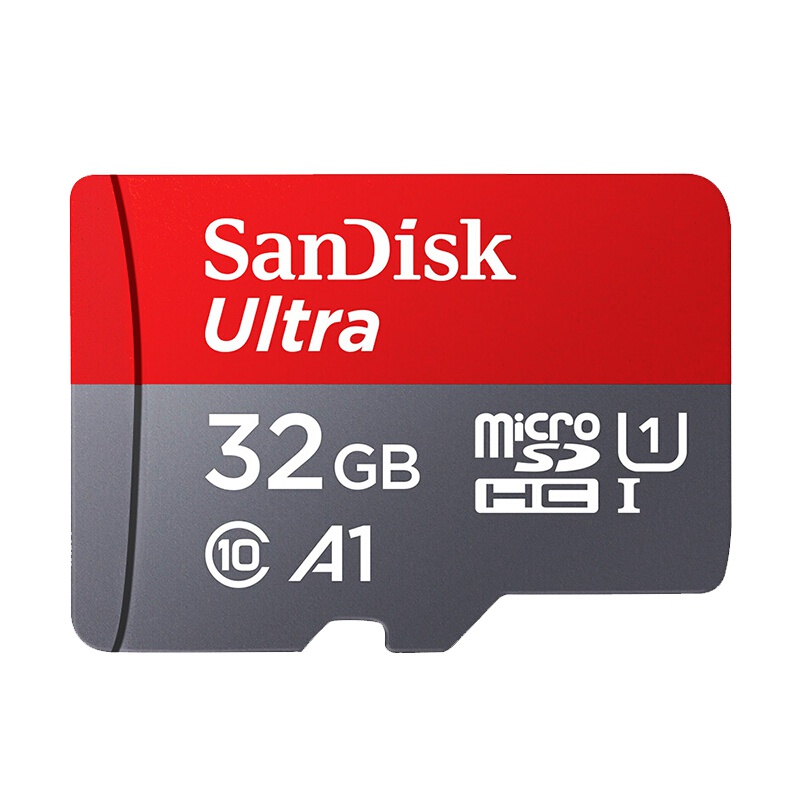 闪迪(SanDisk)32GB TF 存储卡 U1 C10 A1 至尊高速移动版 读速98MB/s
