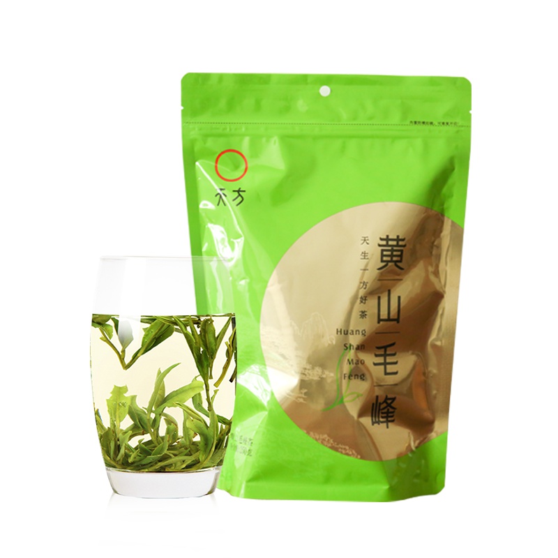 春茶新茶安徽天方茶叶250g黄山毛峰绿茶春茶 雨前高山土种毛峰 炒青绿茶袋装 醇香耐泡
