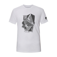 诺诗兰（NORTHLAND）运动户外男士圆领印花透气舒适亲肤吸湿排汗短袖T恤GQ075115