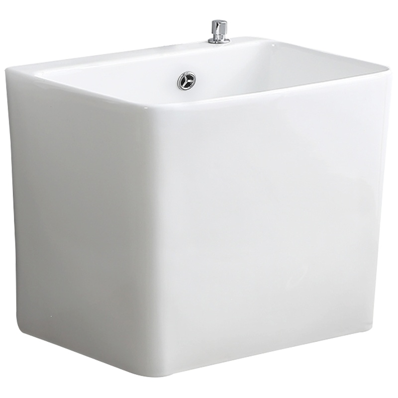 拖布池陶瓷拖把池阳台藤印象洗地拖盆水槽卫生间大号小号落地式墩布池