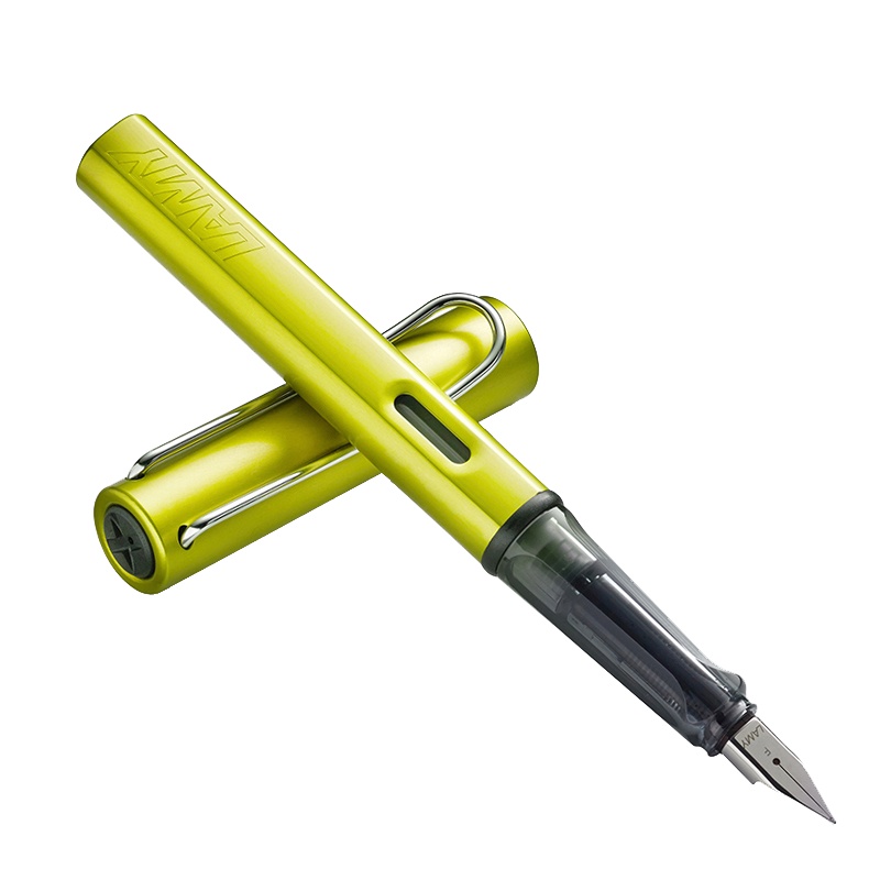 凌美(LAMY)Al-star恒星系列钢笔限量版电光绿色F尖
