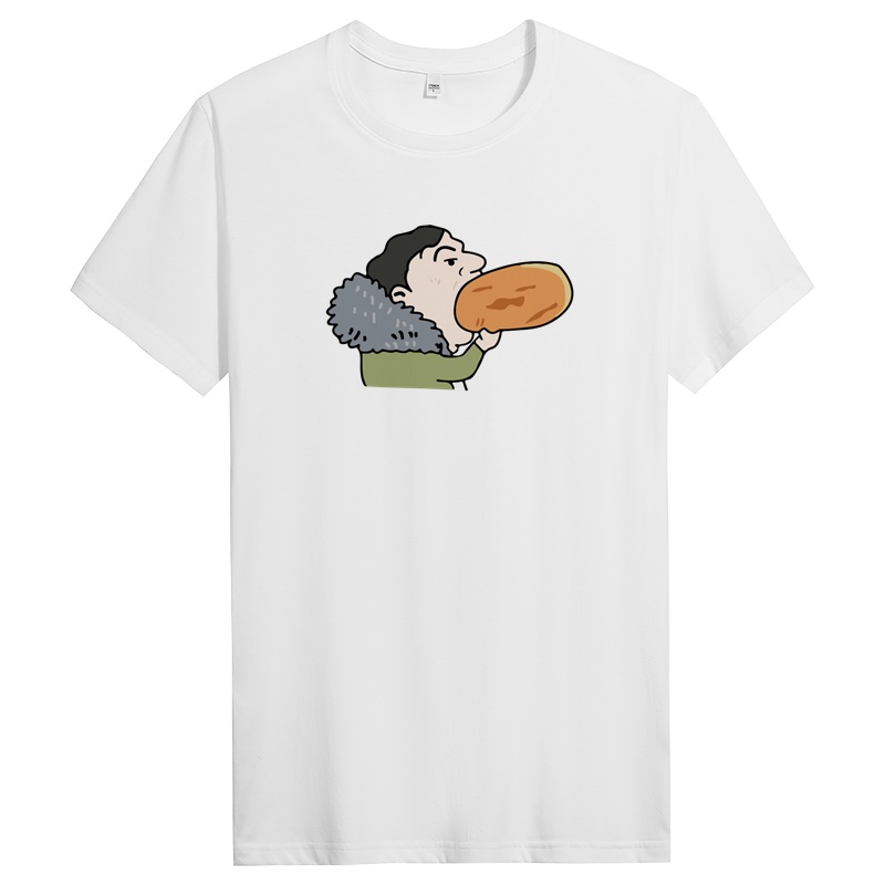 男短袖夏季纯棉T恤青年潮牌上衣服修身半袖 DT10323