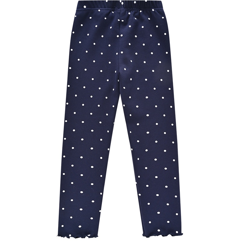 [清仓价:29元]铅笔俱乐部童装2022春秋新款女童打底裤中大童薄绒长裤儿童休闲裤