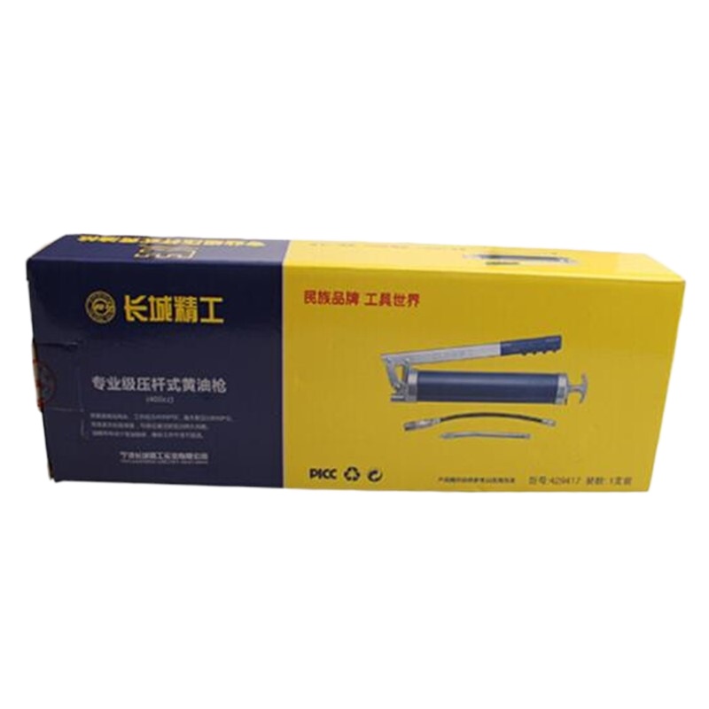 长城 (THE GREAT WALL) 长城精工 专业级压杆式黄油枪 注油枪 400cc 429417 1把