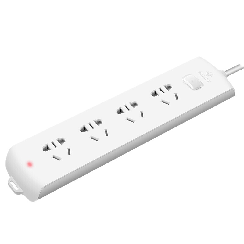 公牛(bull) 410S 1.8米新国标4位总控拖线板