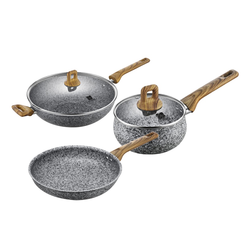 三禾锅具花岗岩三件套T609