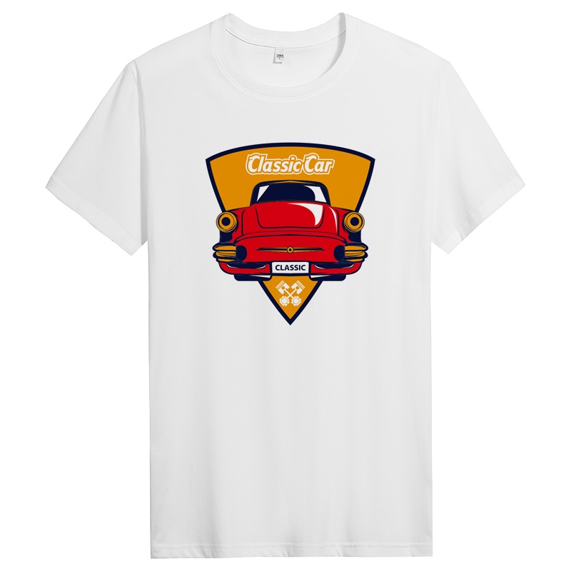 男士夏季圆领纯棉短袖t恤男生半袖体潮流时尚 DT10854