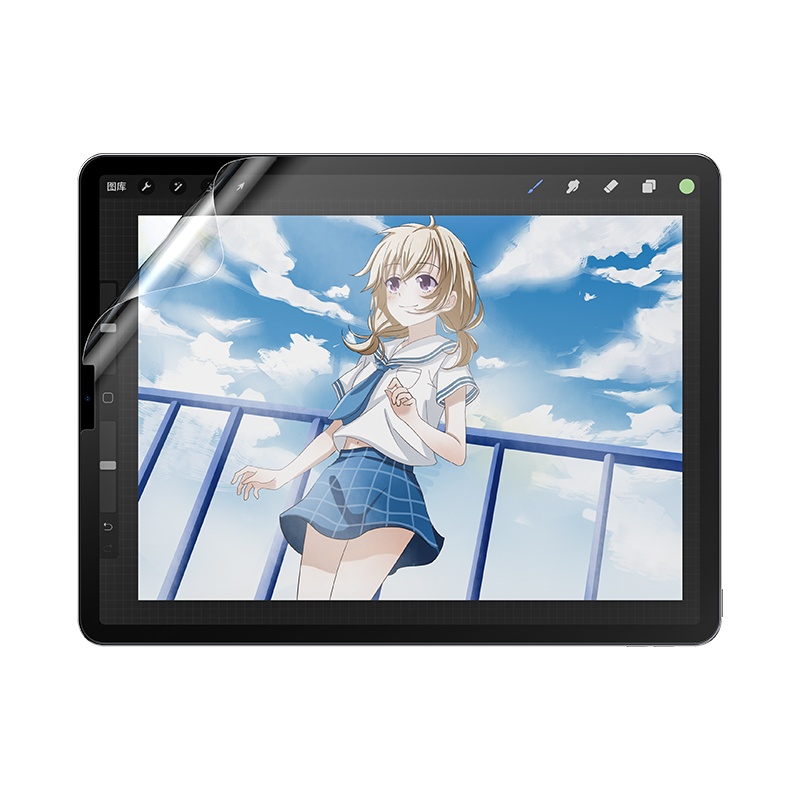 古尚古 ipad类纸膜2019新款pro11寸air3/2手写mini4/5磨砂2020绘画膜10.2高清苹果平板贴膜