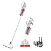 宝家丽(bobbot)吸尘器 家用手持推杆两用吸尘器扫地机大吸力吸尘机 BX-216 套餐三(标配+滤芯3个+九件套)