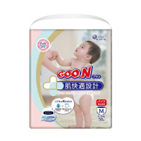 GOO.N 大王敏感肌 宝宝保湿尿不湿拉拉裤M58