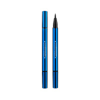 名创优品(miniso) 彩色双头粗细液体眼线笔防水防汗新手[黑色*2]