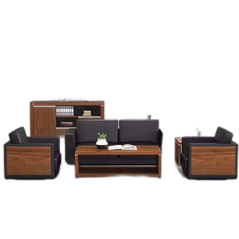 一利 皮艺沙发三人位沙发