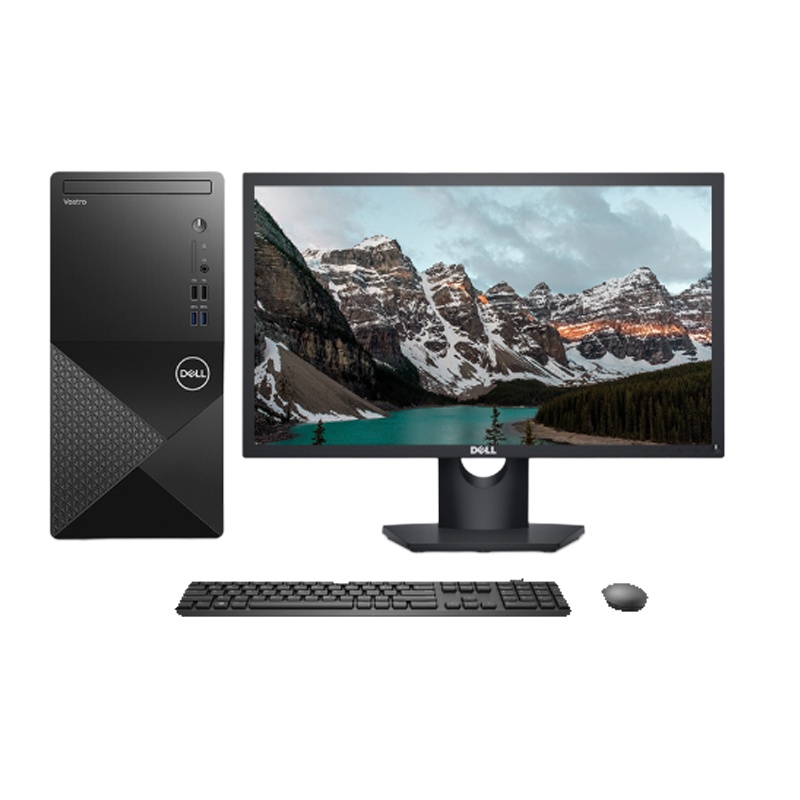 联想台式机i3-10100 4G 1T 23.8显示器+主机