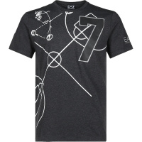 EMPORIO ARMANI EA7 阿玛尼 男士 棉质圆领短袖T恤 6GPT66 PJQ9Z