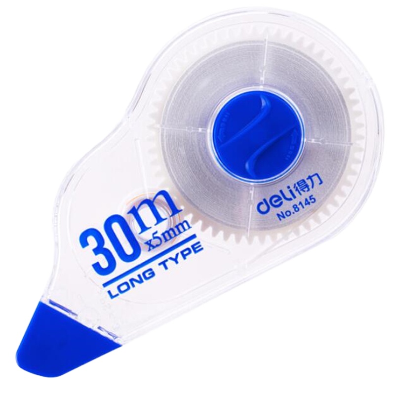 得力(deli)8145 30m加长耐用修正带 30米