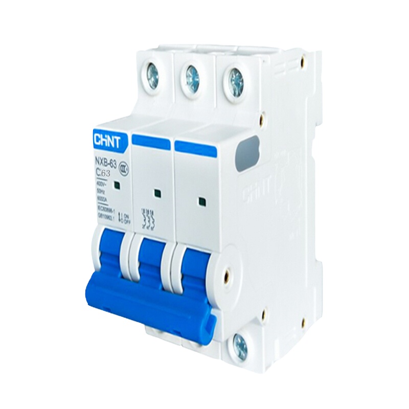 正泰 家用小型断路器 NXB-63 3P D16 空气开关 漏电 断路保护器