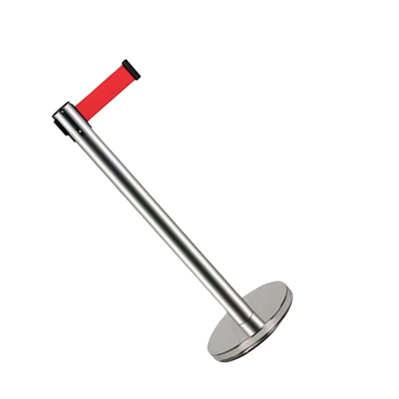 得力 标志牌提示牌 3米银色