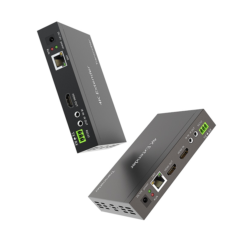 信特安XTA70EGN 4K60HZ超高清hdmi延长器转rj45网络网线信号传输70米供电一对