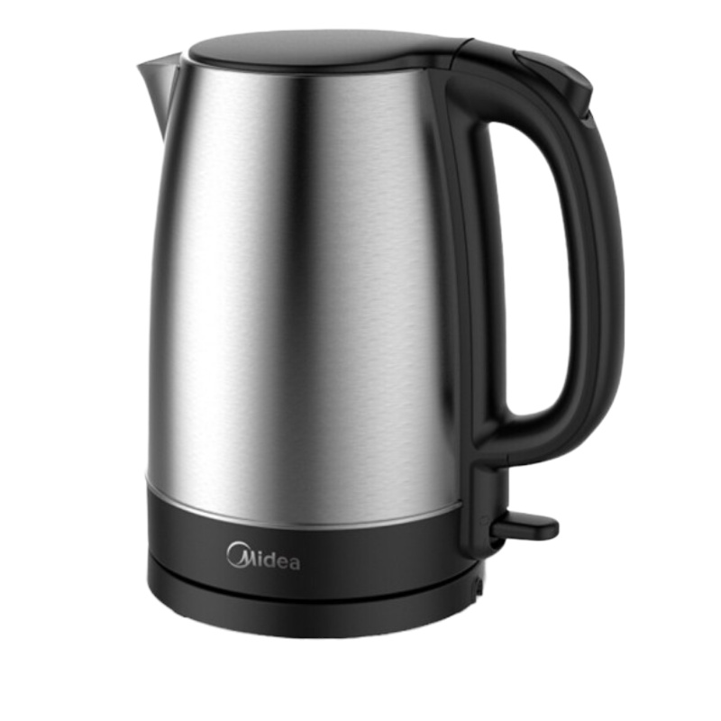 美的(Midea)电热烧水壶家用304不锈钢快速全自动断电快壶 MK-SH17C105