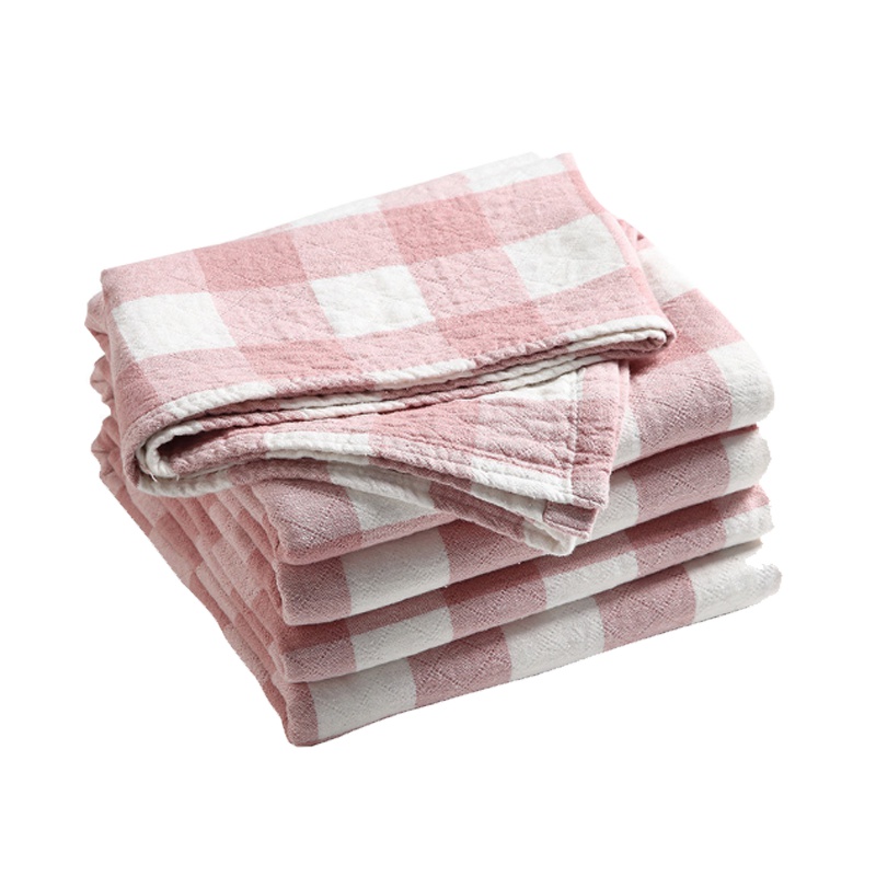 馨牌 家纺 A类安全标准纯棉多功能可水洗毛巾被 盖毯 盖被 毯子 垫被 床垫 秋冬被 150*200 cm