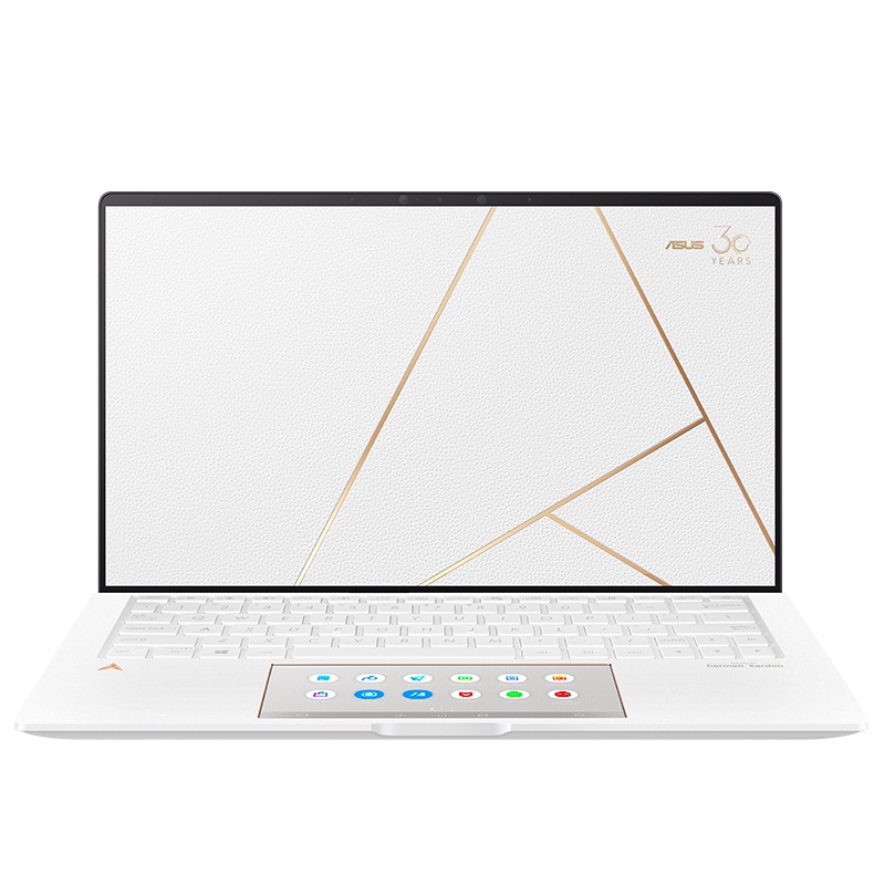 华硕(ASUS)ARTONE 十代英特尔酷睿i7 手工真皮 18K镀金轻奢本 13.3英寸全面屏 轻薄笔记本电脑 白色皮革版 i7-10510U/16GB/1TB SSD