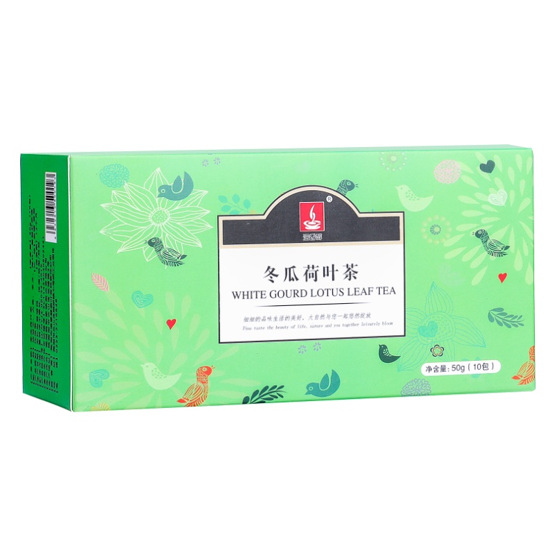 [买1送1]溢香醇 茶冬瓜荷叶茶 纯干玫瑰花茶袋泡花草茶冬瓜荷叶茶50g/盒