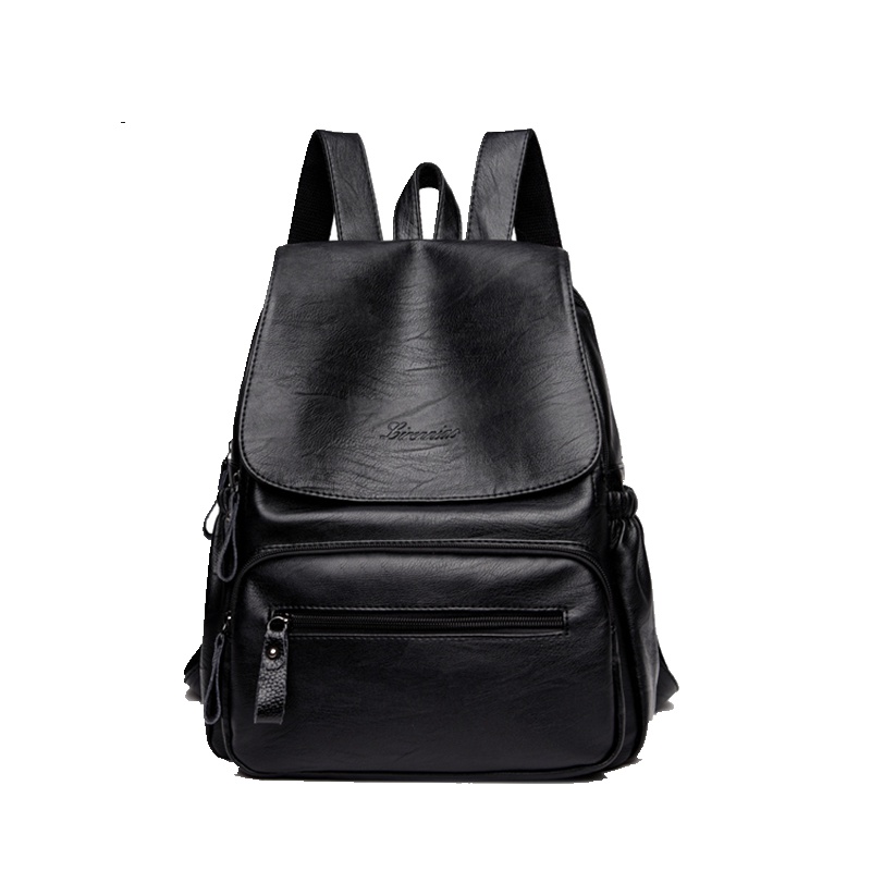 贝卡思米（BEIKASIMI）欧美时尚双肩包女士背包大容量学生书包旅行背包手提包潮