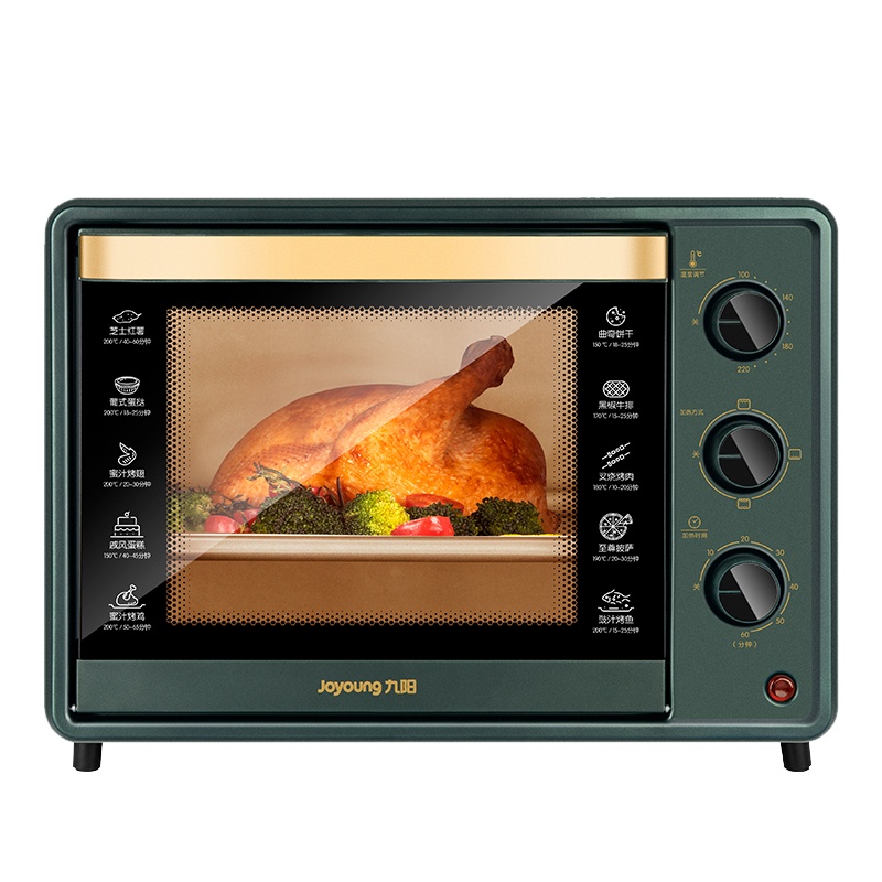 九阳(Joyoung)电烤箱 KX32-V171 32升大容量 家用全自动烘焙蛋糕 可烤整只鸡 多功能烤箱