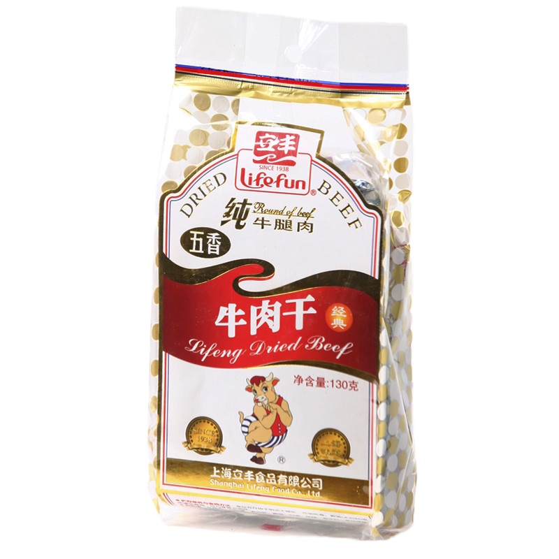 立丰五香牛肉干130g