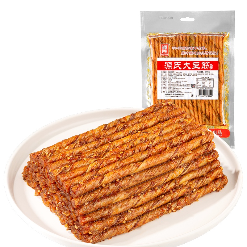 68g老式大辣片*5+200g大豆筋*5