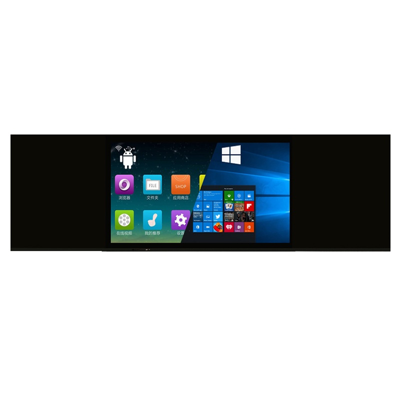 realboard 86英寸纳米膜触控智慧黑板 教学交互电子白板 双系统会议平板 电容触摸一体机 LFTR86HC2