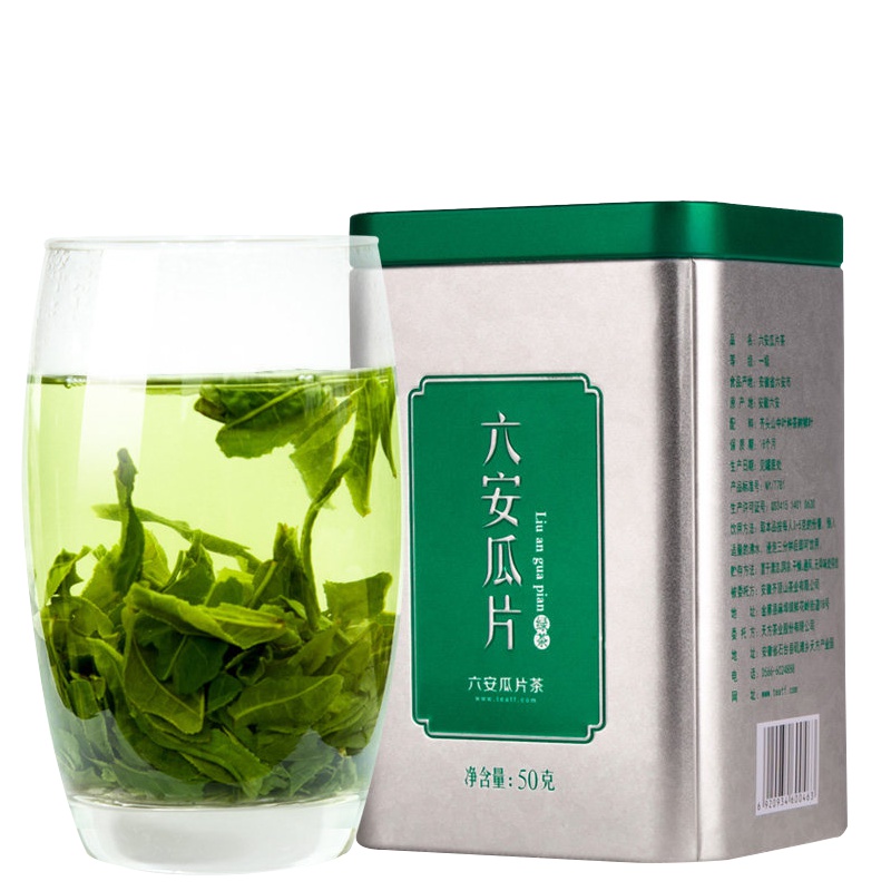 安徽天方茶叶 50g六安瓜片绿茶 齐头山瓜片