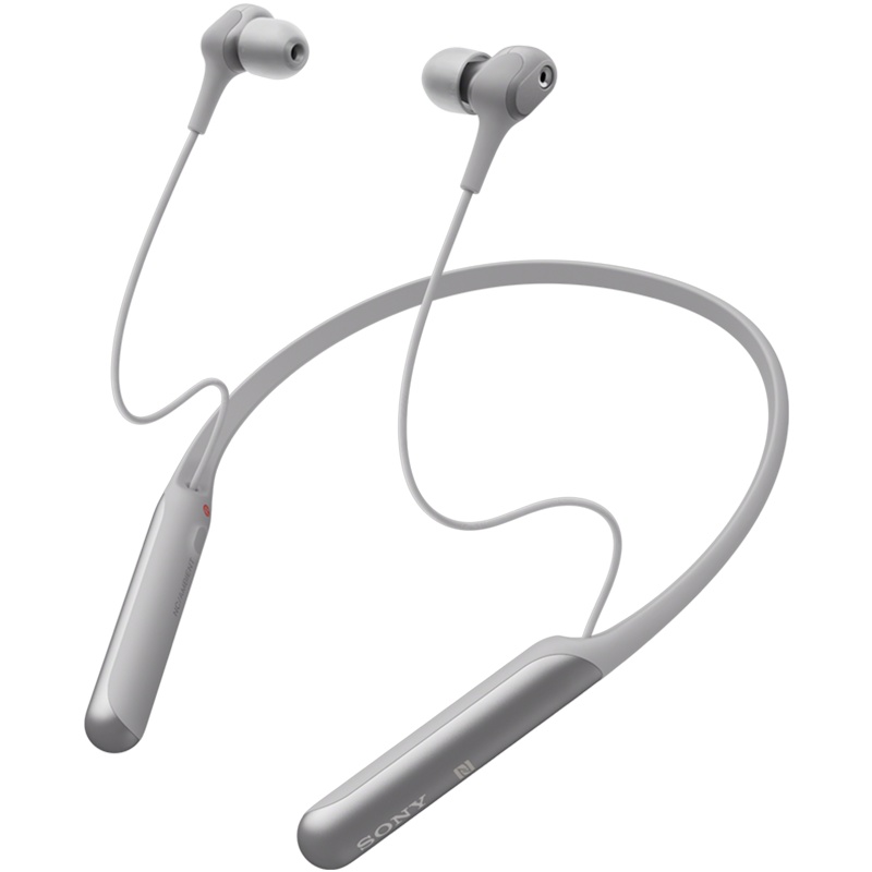 Sony/索尼 WI-C600N 入耳式无线蓝牙耳机颈挂式 主动降噪无线耳机 通用立体声运动跑步耳麦挂脖式