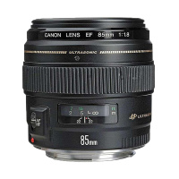佳能(Canon)EF 85mm f/1.8 USM 远摄定焦镜头 EF 85 F1.8定焦镜头
