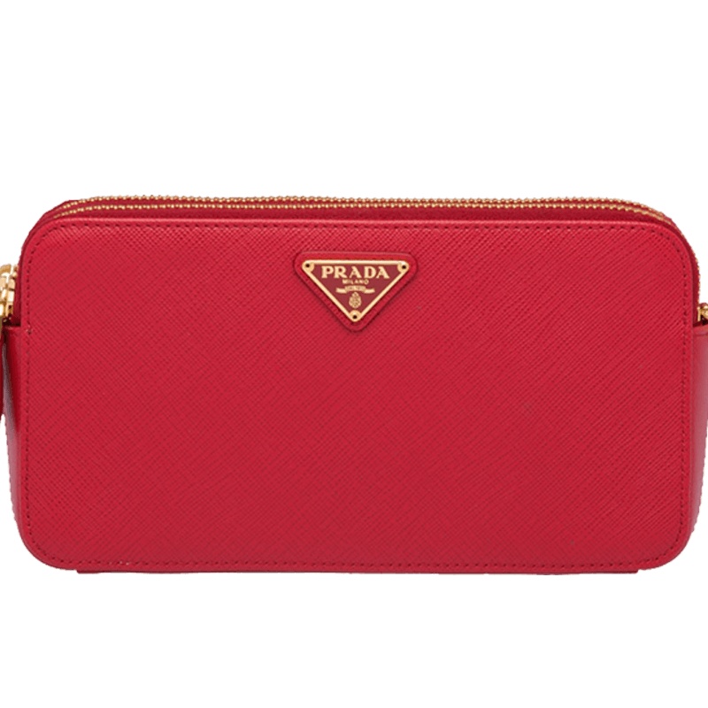 【预定】PRADA/普拉达 Saffiano 皮革迷你手袋 1DH010 19*4.5*10CM