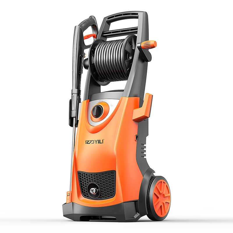 亿力YILI家用洗车机多功能清洗机感应电机2200W高压低噪音汽车用品YLQ6.33SG-150B 220v