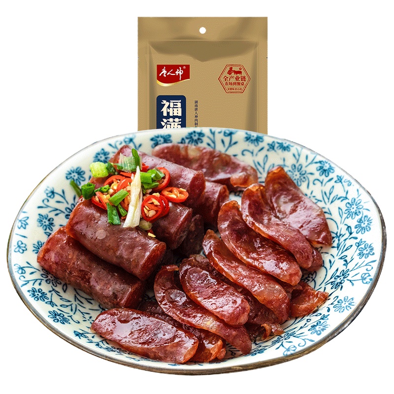 唐人神香肠腊味广式腊肠腊肉广味福满500g农家土特产