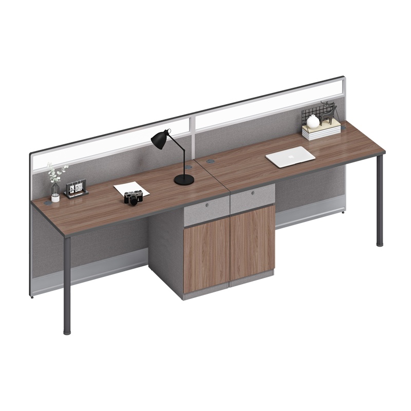 科朔 办公桌职员桌 员工桌 板式屏风桌 两人位KS-06L3025