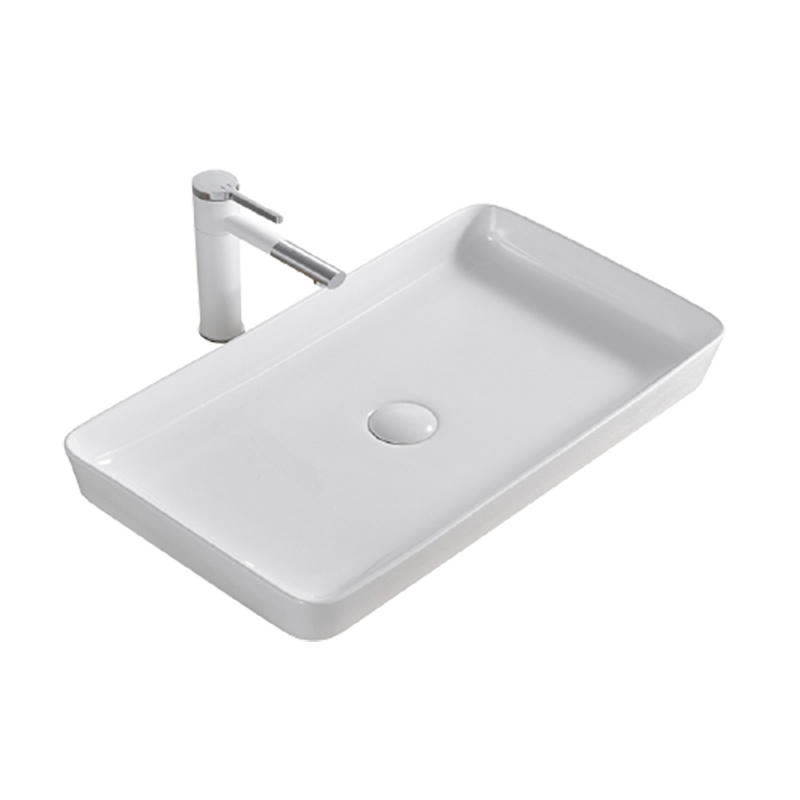 半嵌入式台中盆台面一体陶瓷柜盆池古达卫生间洗脸台盆洗手盆洗漱单盆