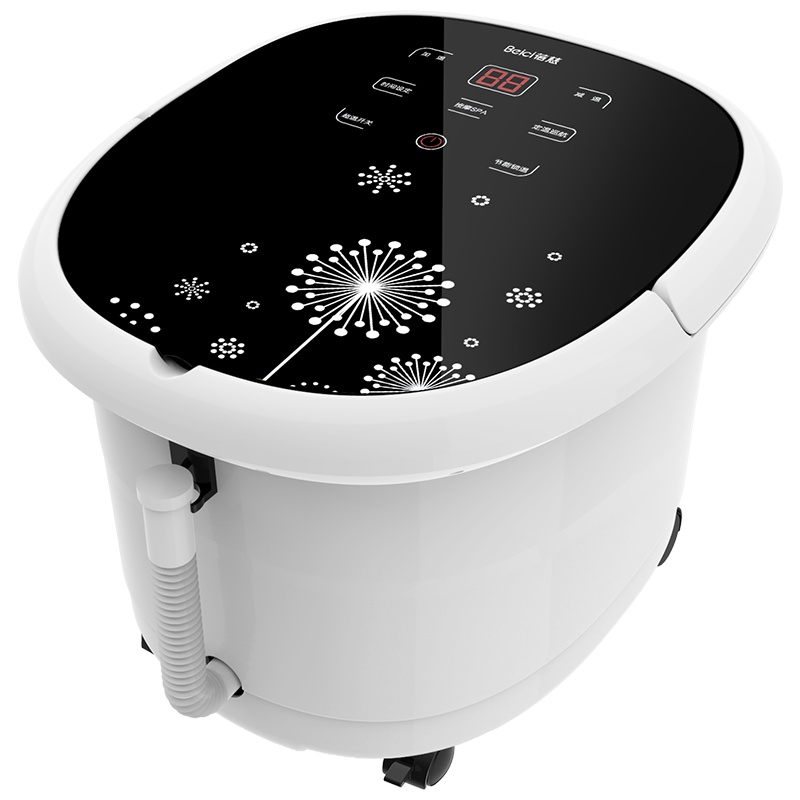 蓓慈(beici)足浴器BZ9122 玻璃触控面板 节能锁温 环保PP材质足浴盆泡脚桶 吴昕同款洗脚盆