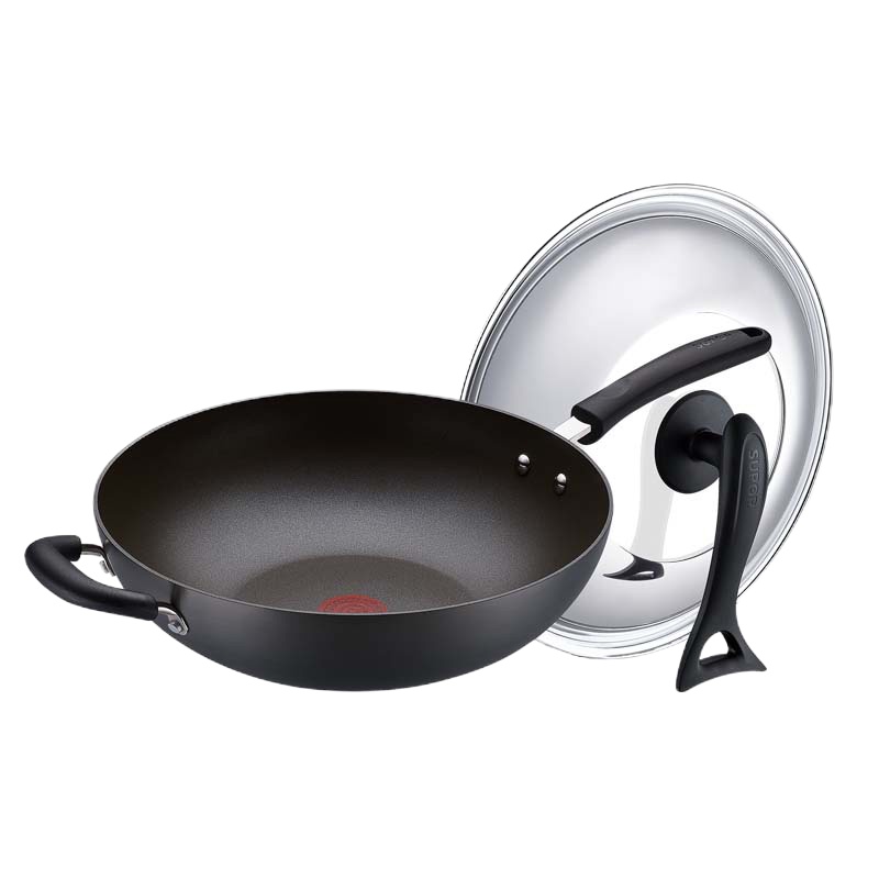 苏泊尔(SUPOR) 火红点无油烟不粘炒锅.可立盖 PC32Z9