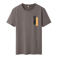 富贵鸟男士短袖t恤2021夏季新款潮流个性宽松百搭ins潮牌冰感上衣服YF1029