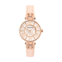 安妮克莱因（ANNE KLEIN）摩登复古系列时尚天然贝母表盘石英女士手表AK/2718RGPK