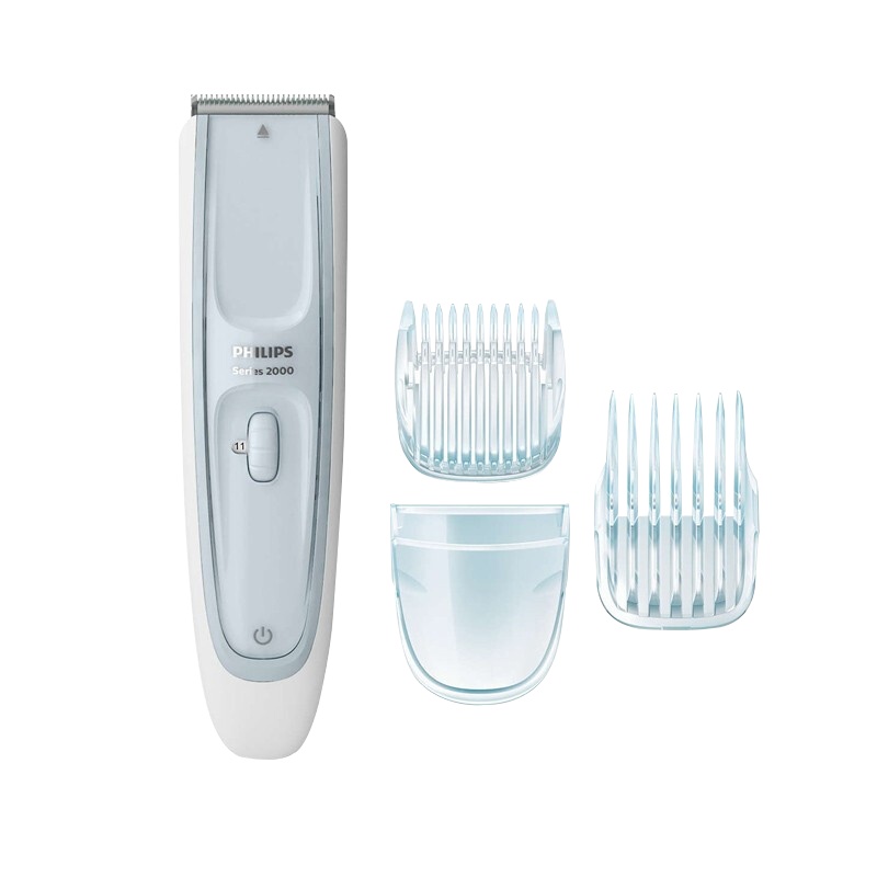 飞利浦(Philips)儿童理发器HC2067/15 剃头电推子电推剪 全身水洗清洁方便 陶瓷刀头安全切剃