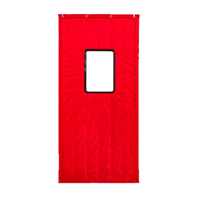 [苏宁自营]纤依美 2层棉加厚防寒开窗款 1*1m 秋冬防寒保温隔断帘子 含配件(个)颜色可选