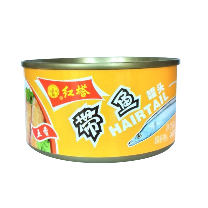 红塔五香带鱼罐头下饭肉方便即食食品网红150g*1罐