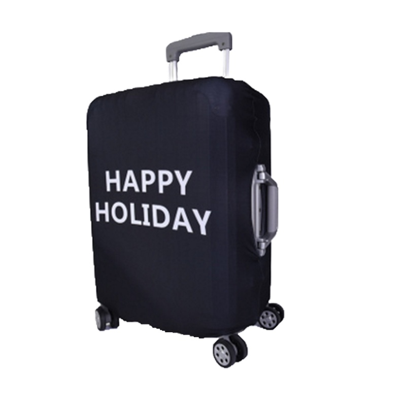 梦雅康加厚耐磨旅行箱保护套(防尘防刮弹力) 18-21寸(S码)黑色