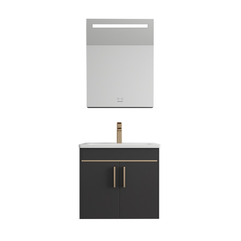 法恩莎卫浴洗脸盆浴室柜组合镜一体60/80/100公分落地家用卫生间FDGD3621-D娅菲系列